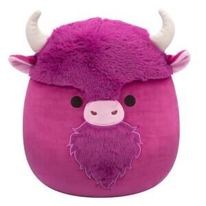 Squishmallows Original 12-Inch Dave Plum Bison Jarwares Tardigrade